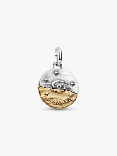 Charm Médaillon Zodiaque Cancer