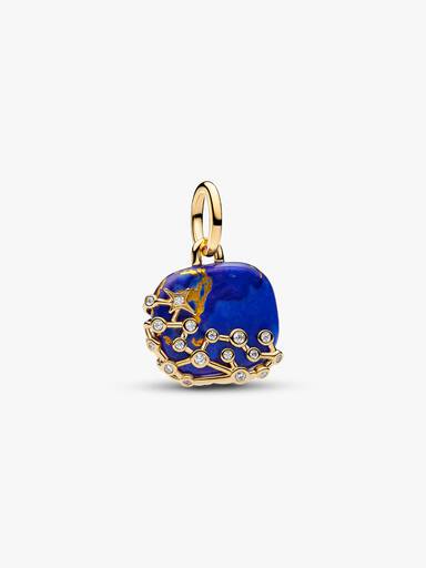 Charm Pendant Constellation Bleue Céleste