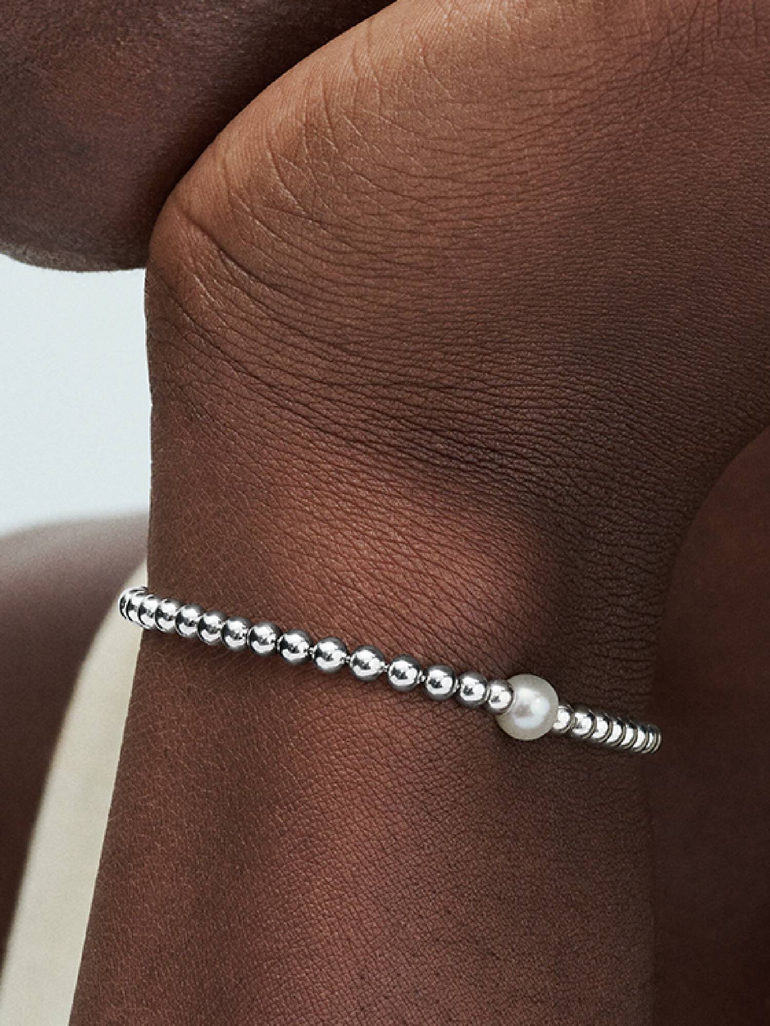 Behandelde Gecultiveerde Zoetwaterparel en Kralen Armband