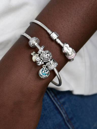 Charm Clip Pavé Transparent