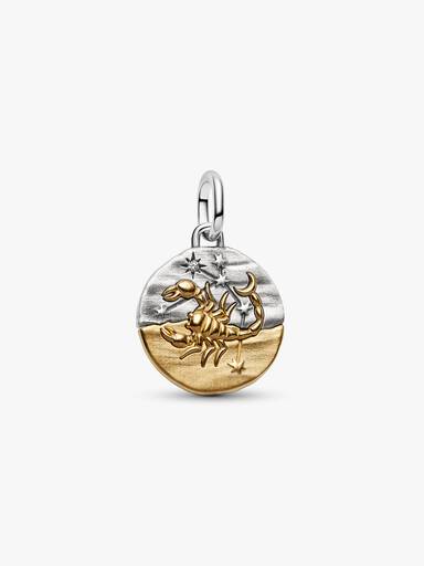 Charm Médaillon Zodiaque Scorpion