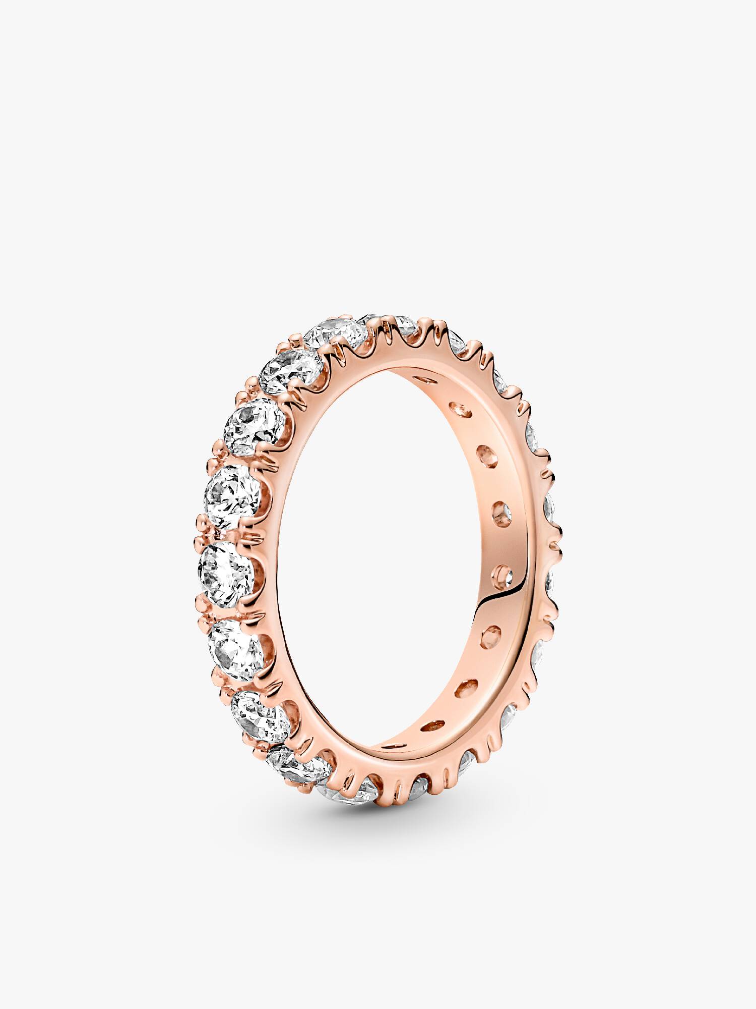Sprankelende Rij Eternity Ring