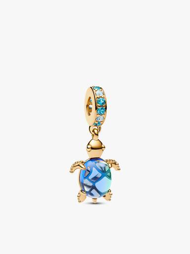 Ensemble de bijoux collier charms tortue et soleil