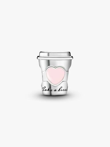 Charm Tasse de Café Fais Une Pause
