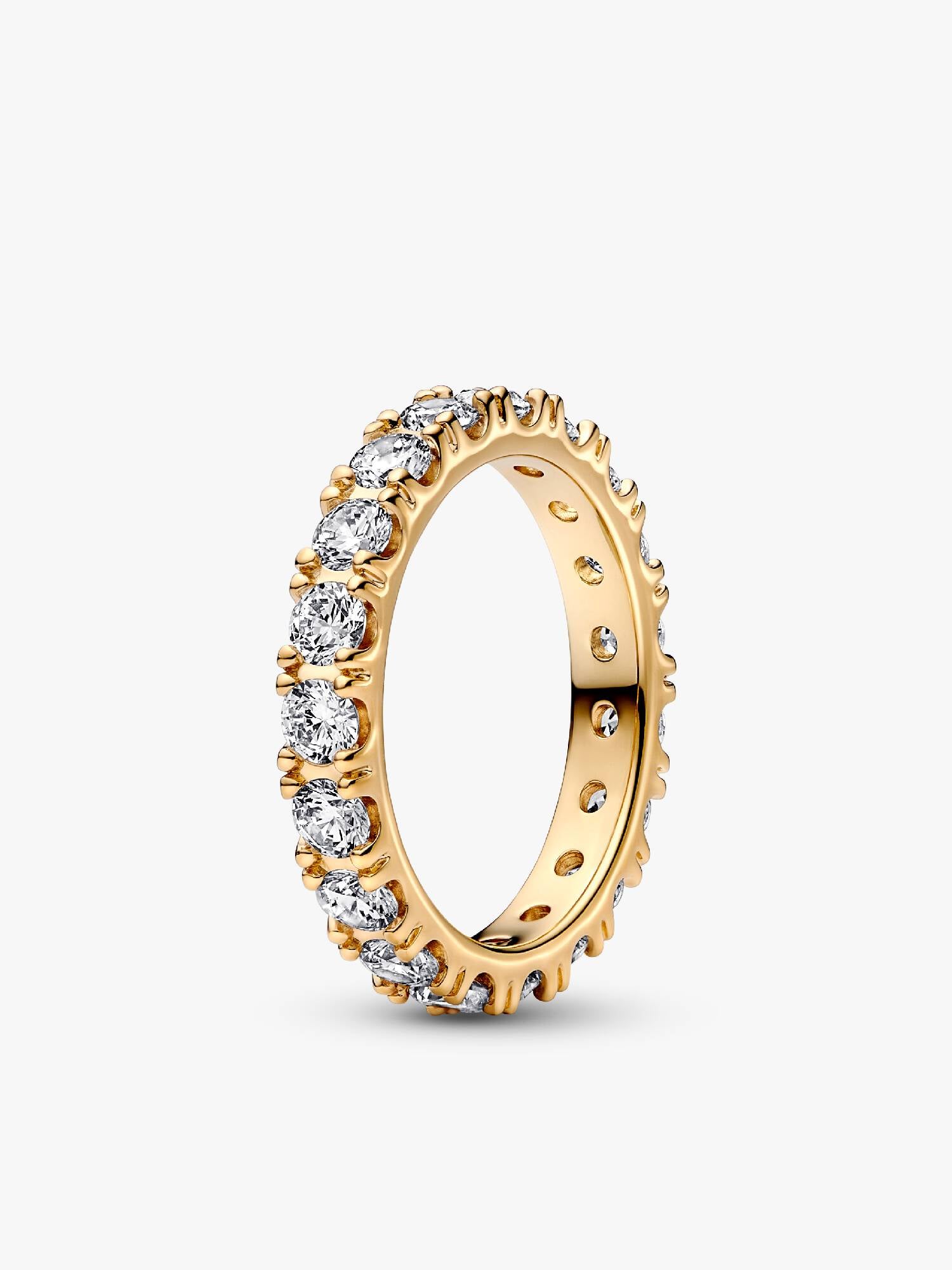 Sprankelende Rij Eternity Ring