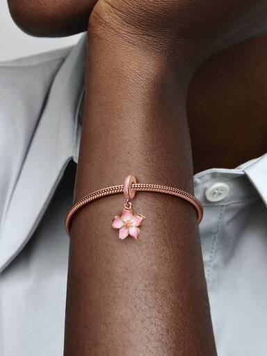 Charm Pendant Fleur de Cerisier