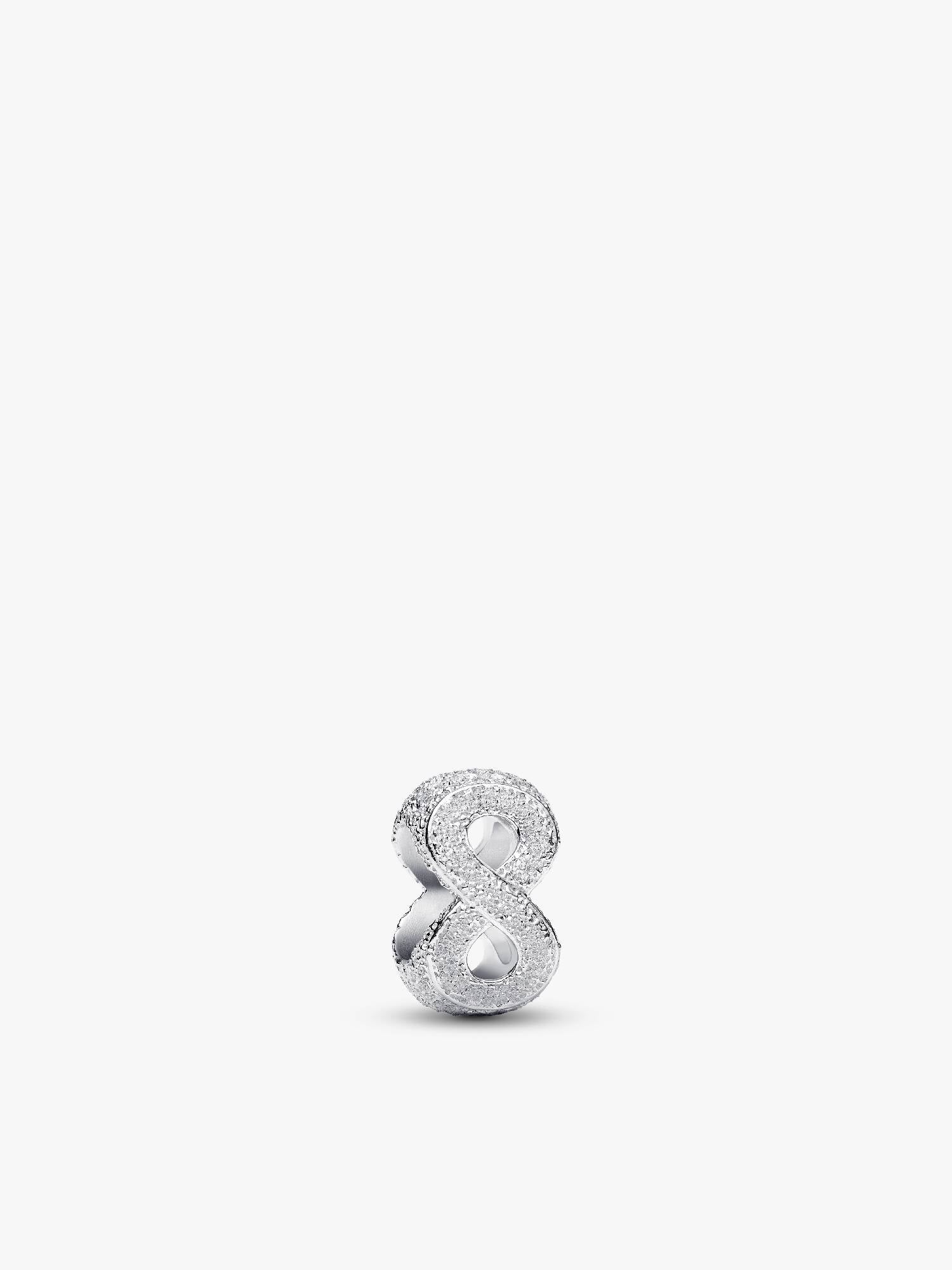Getextureerd Oneindigheidssymbool Mini Bedel