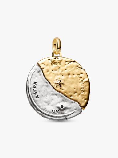 Charm Médaillon XL Soleil & Lune