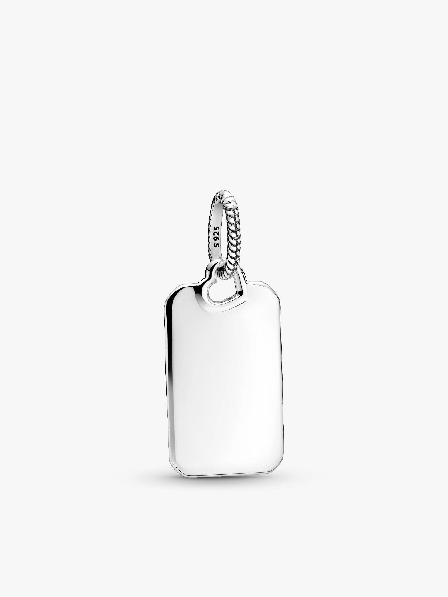 Pendentif Plaque Rectangulaire Gravable