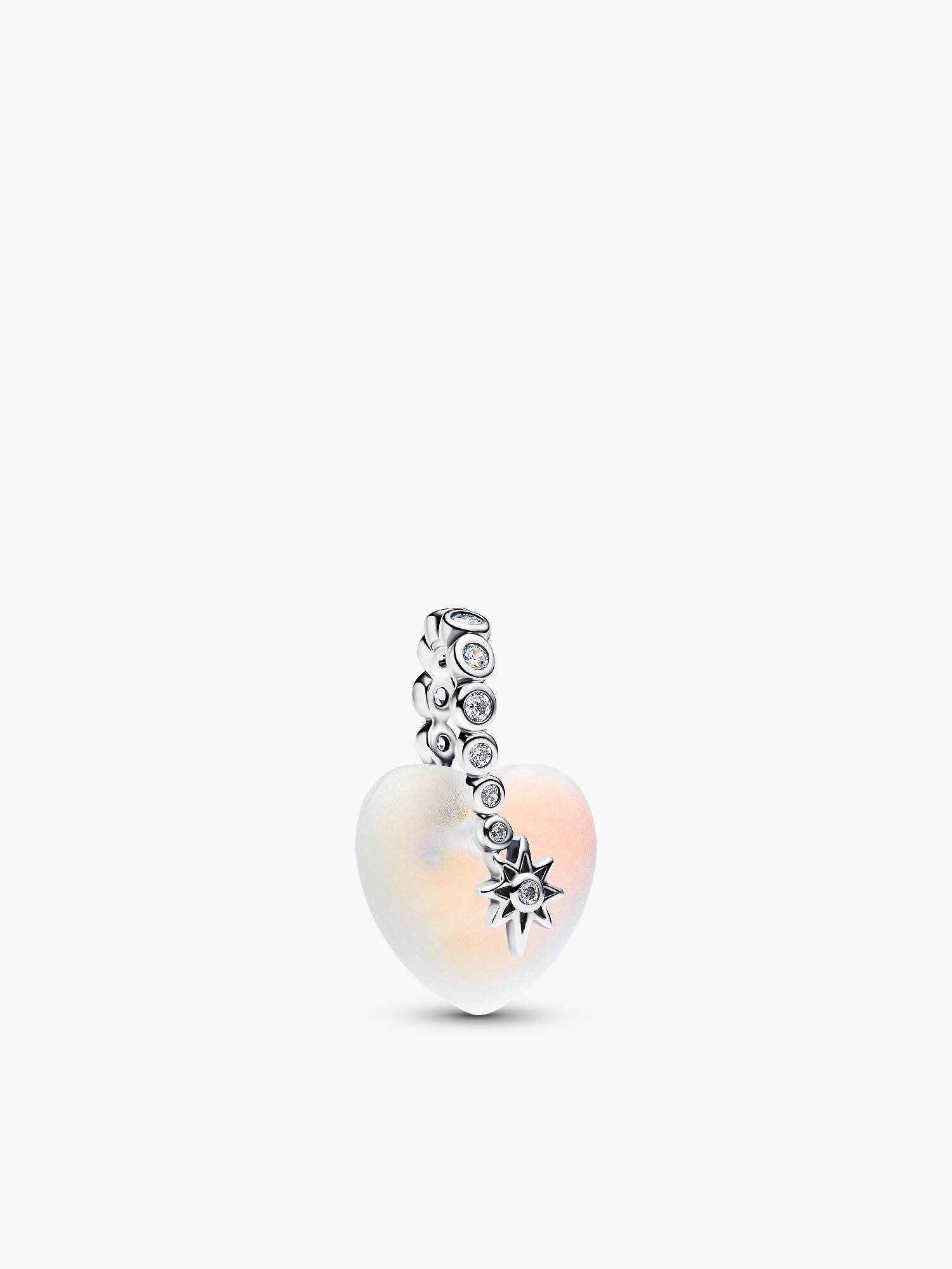 Charm Pendant Étoile Filante & Cœur
