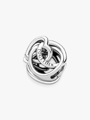 Charm Cœur et Cercles Ma Famille Pour Toujours