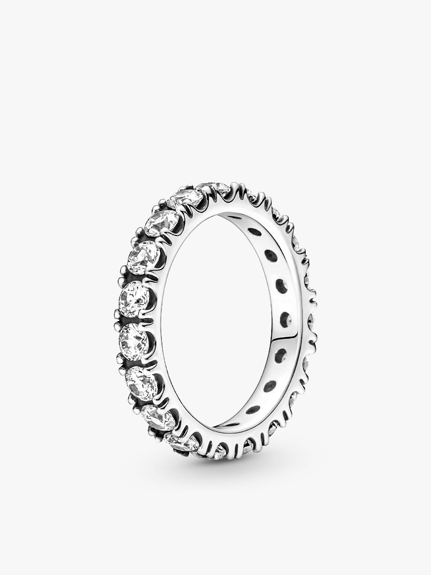 Bague Éternité Rang Scintillant