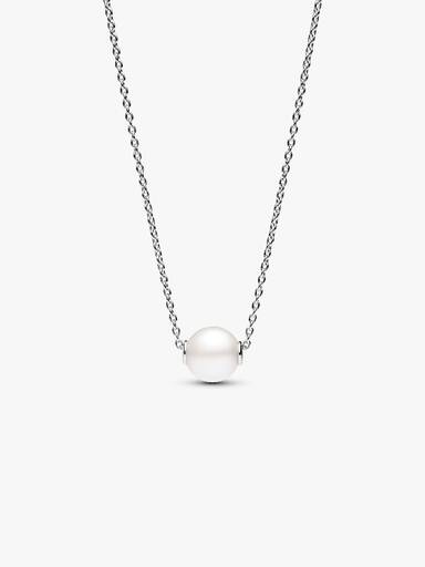Collier met Behandelde Gecultiveerde Zoetwaterparel