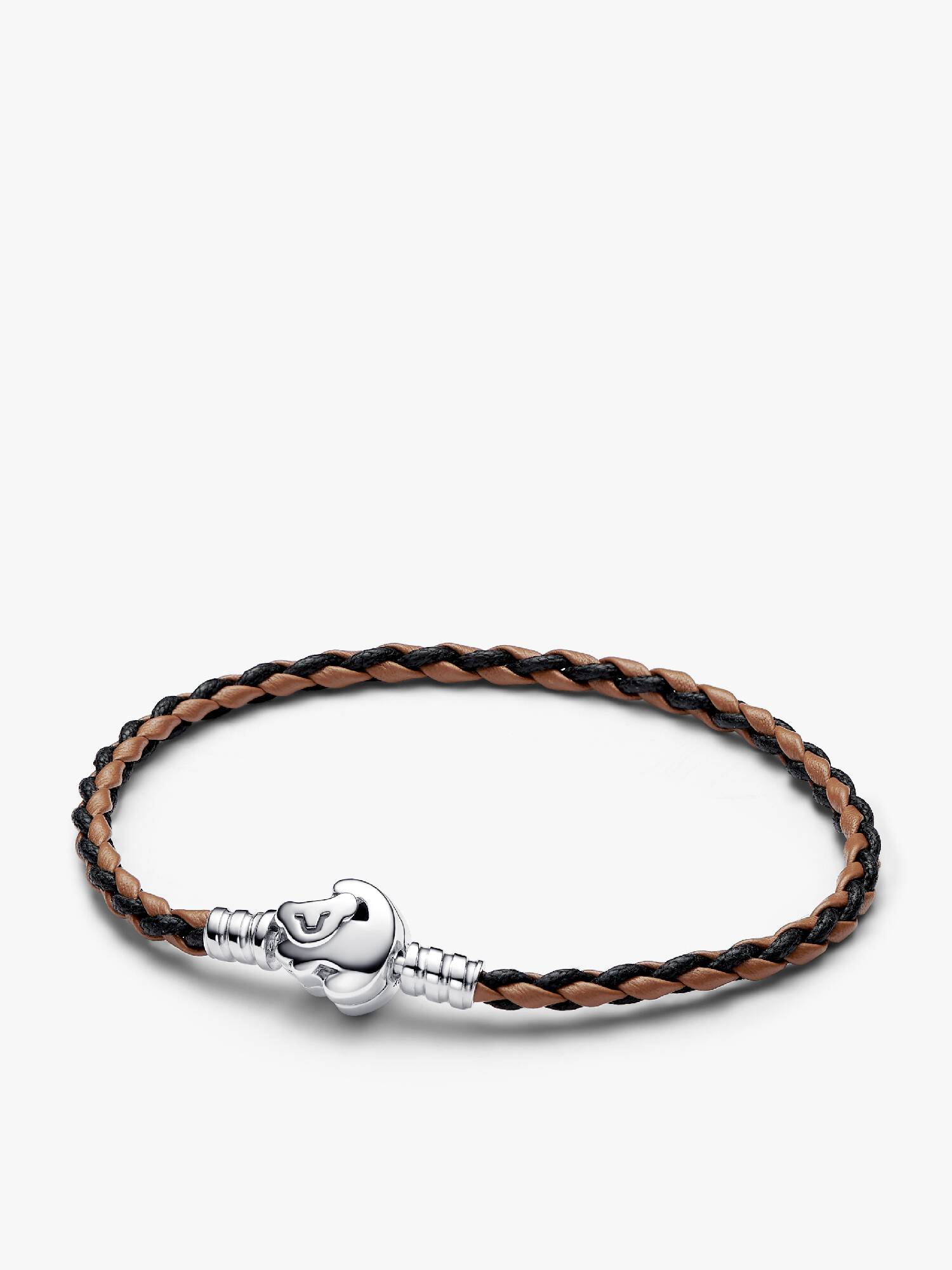 Disney The Lion King Sluiting Pandora Moments Gevlochten Leren Armband