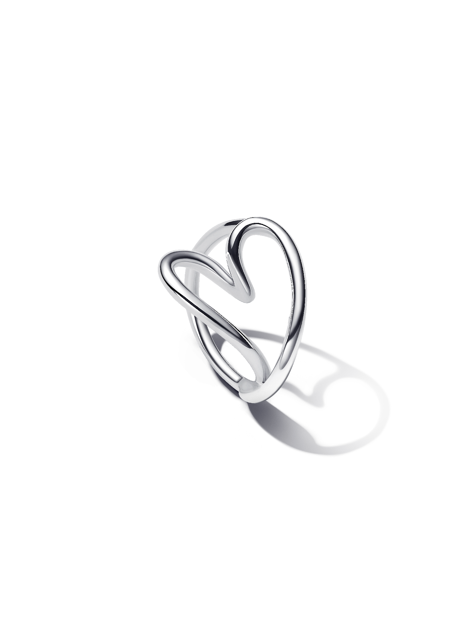 Bague Cœur de Forme Organique