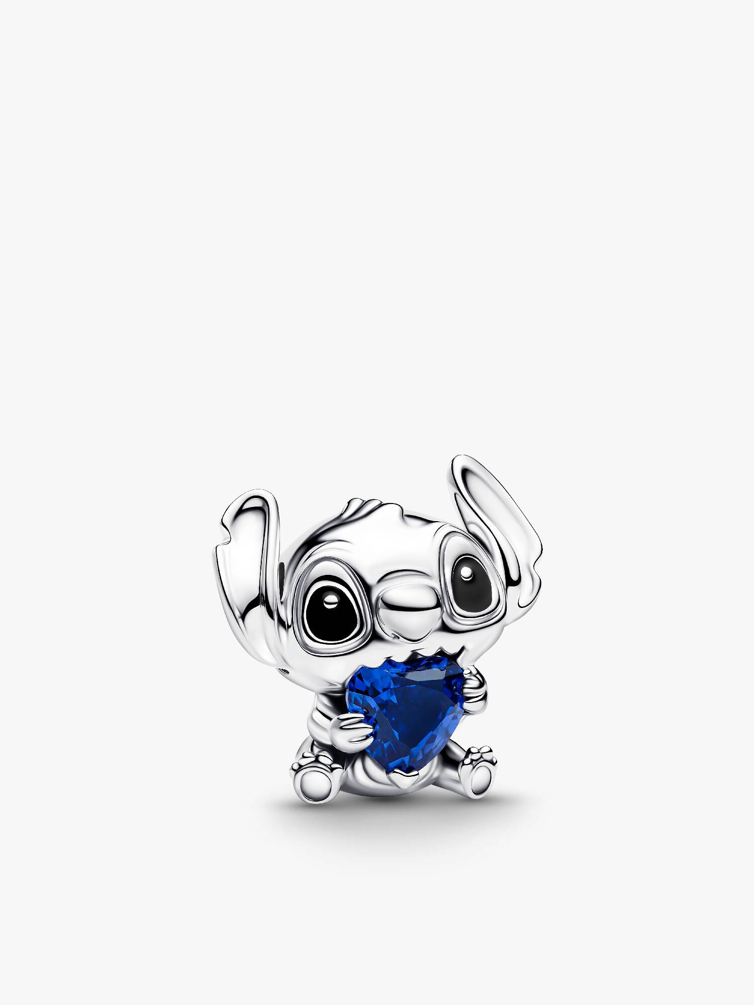 Disney Stitch Blauw Hart Bedel