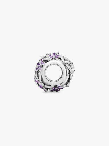 Charm Marguerite Violette Ajouré