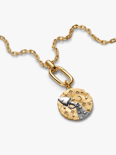 Charm Médaillon XL Zodiaque Verseau