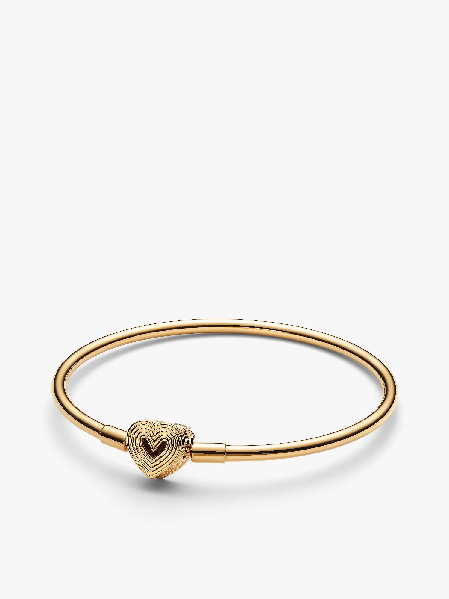 Bangle met stralende hartsluiting