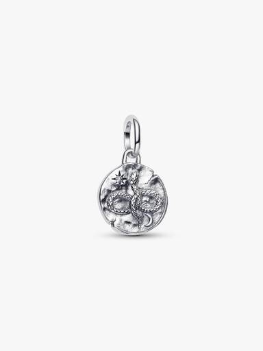 Charm Médaillon Serpent Infini