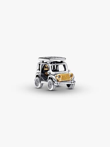 Tweekleurige Avonturenauto Bedel