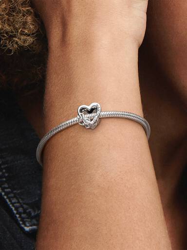 Oneindig Hart Bedel met Tekst 'Love You Mum'