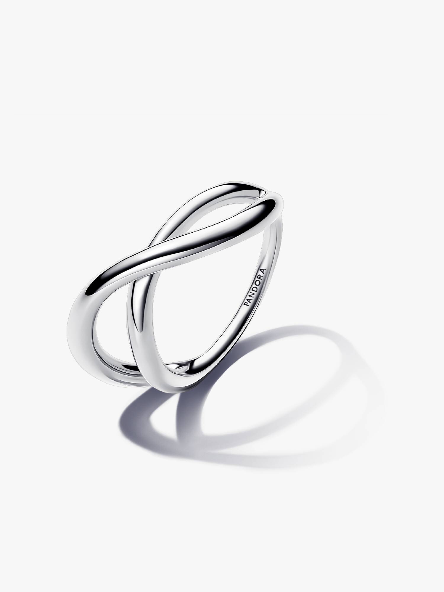 Organisch Gevormde Infinity Ring