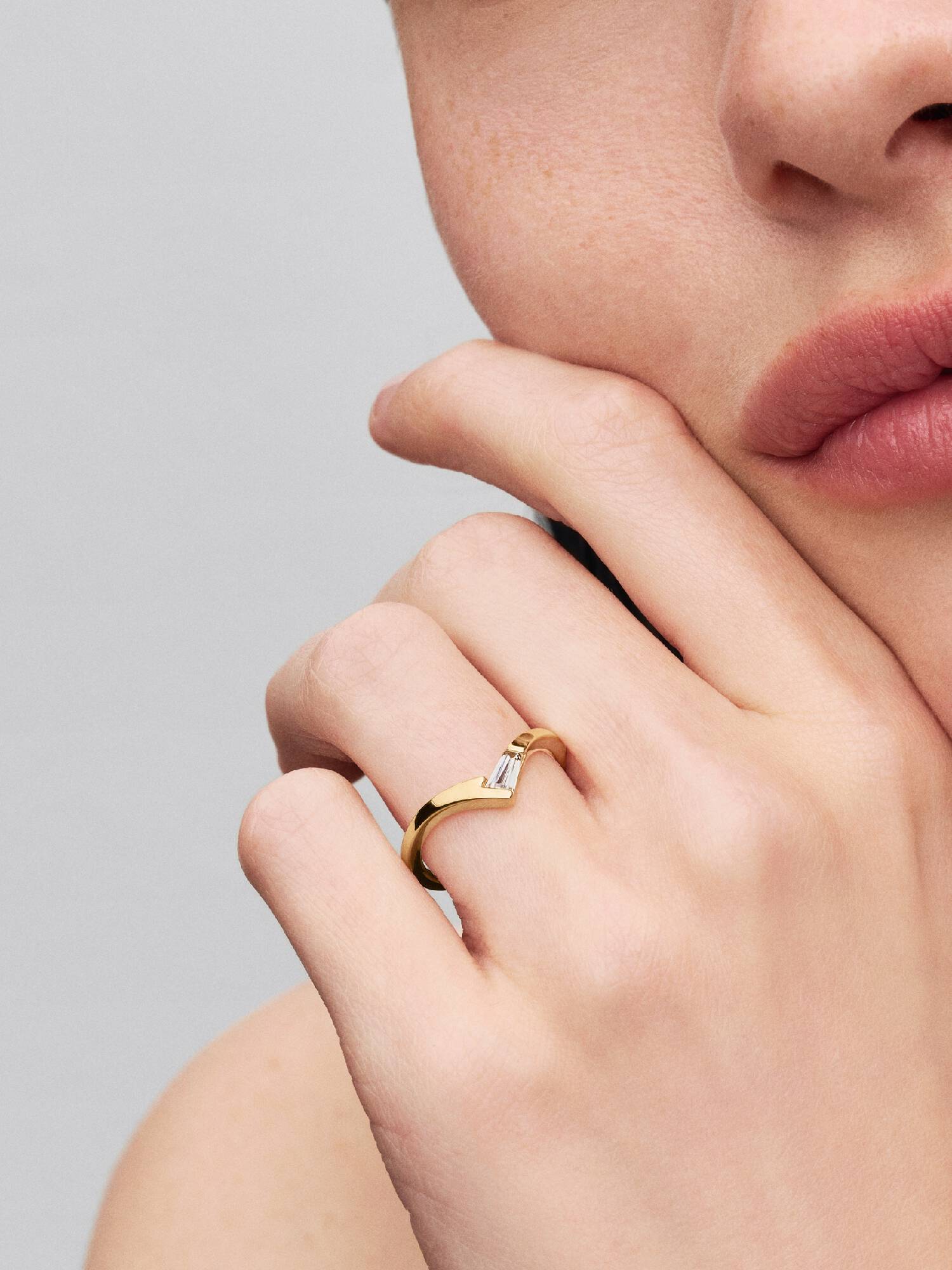 Bague Baguette Diadème