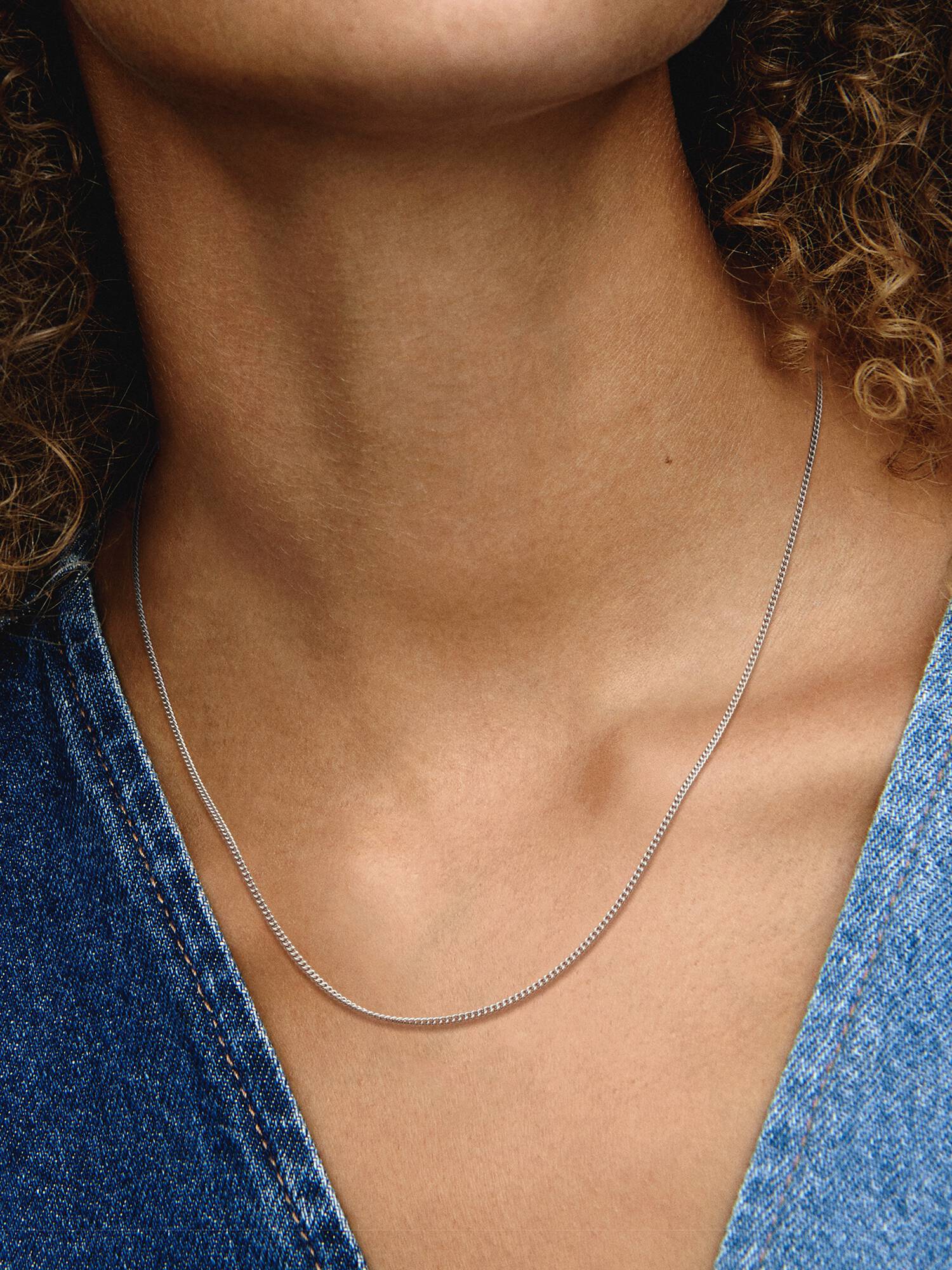 Collier maille gourmette