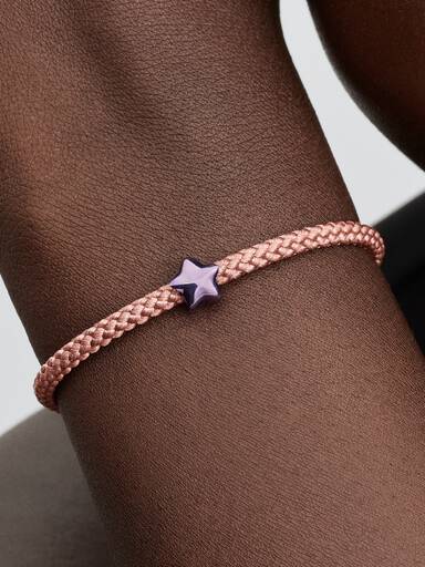 Mini Charm Étoile Violette