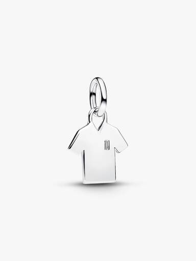 Charm Pendant Maillot de Football Gravable