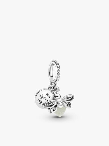 Ensemble de bijoux bracelet luciole et clip