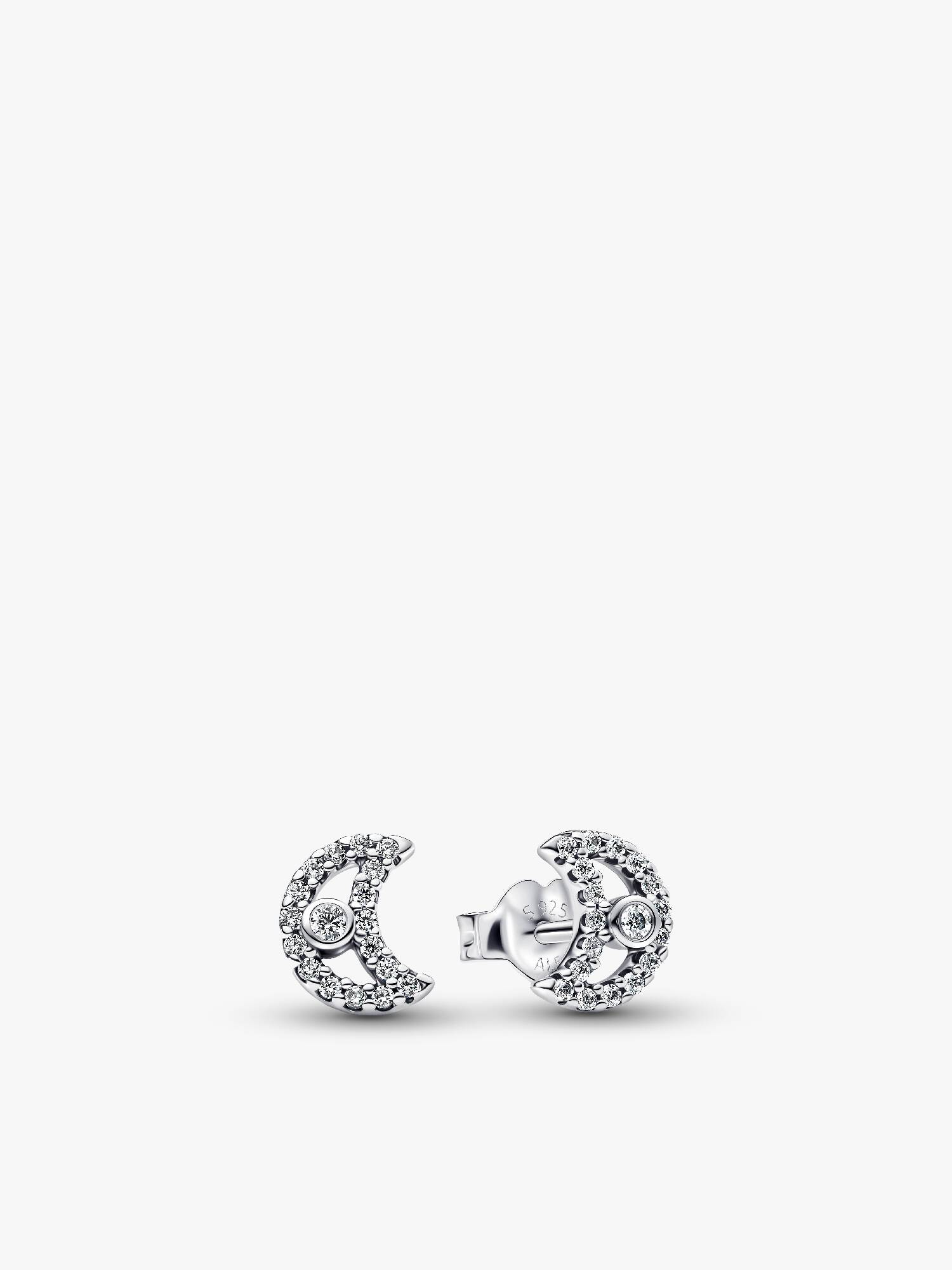Clous d'Oreilles Lune Scintillants