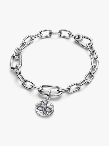 Charm Médaillon Serpent Infini