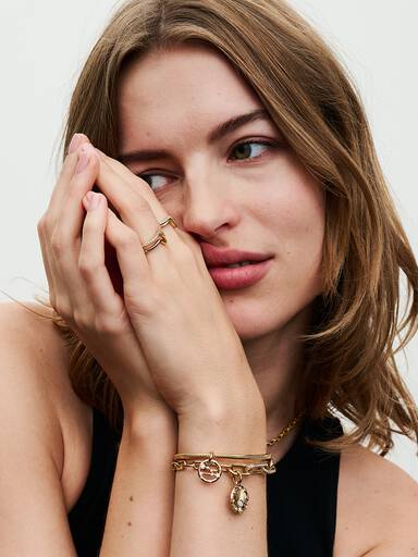 Schakelarmband met kleine schakels