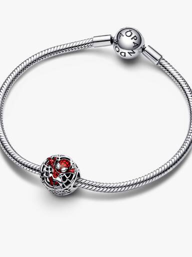 Charm Marvel Spider-Man Surplombant la Ville