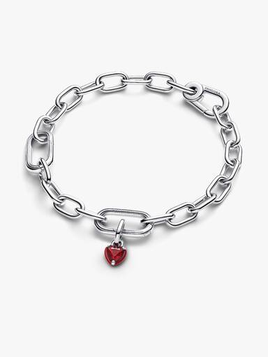 Mini Charm Pendant Cœur Chakra Rouge