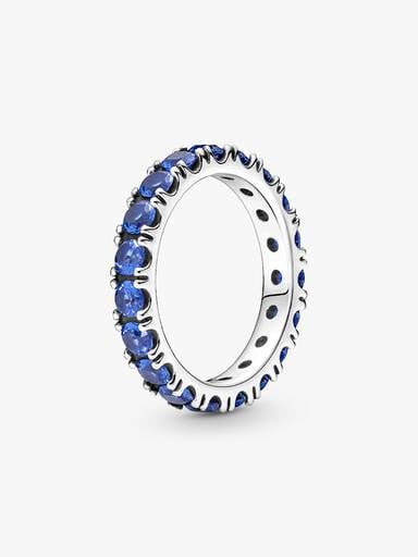 Bague Éternité Rang Scintillant
