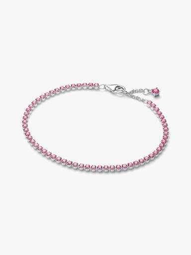Petit Bracelet Rivière Rose