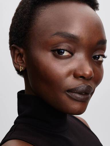 Clous d'Oreilles Cœurs de Forme Organique