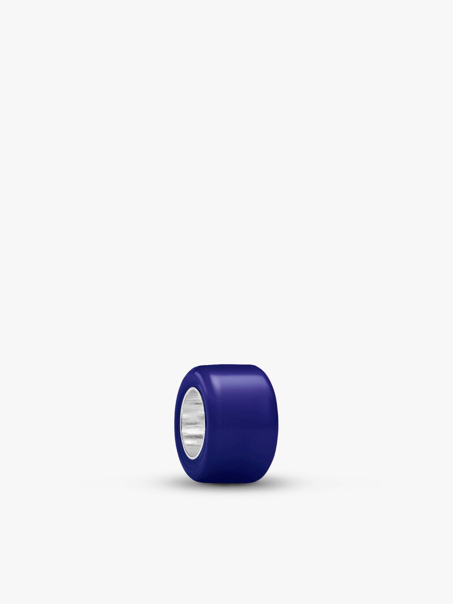 Blauw muranoglas minibedel