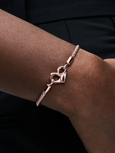 Bracelet Chaîne Cloutée