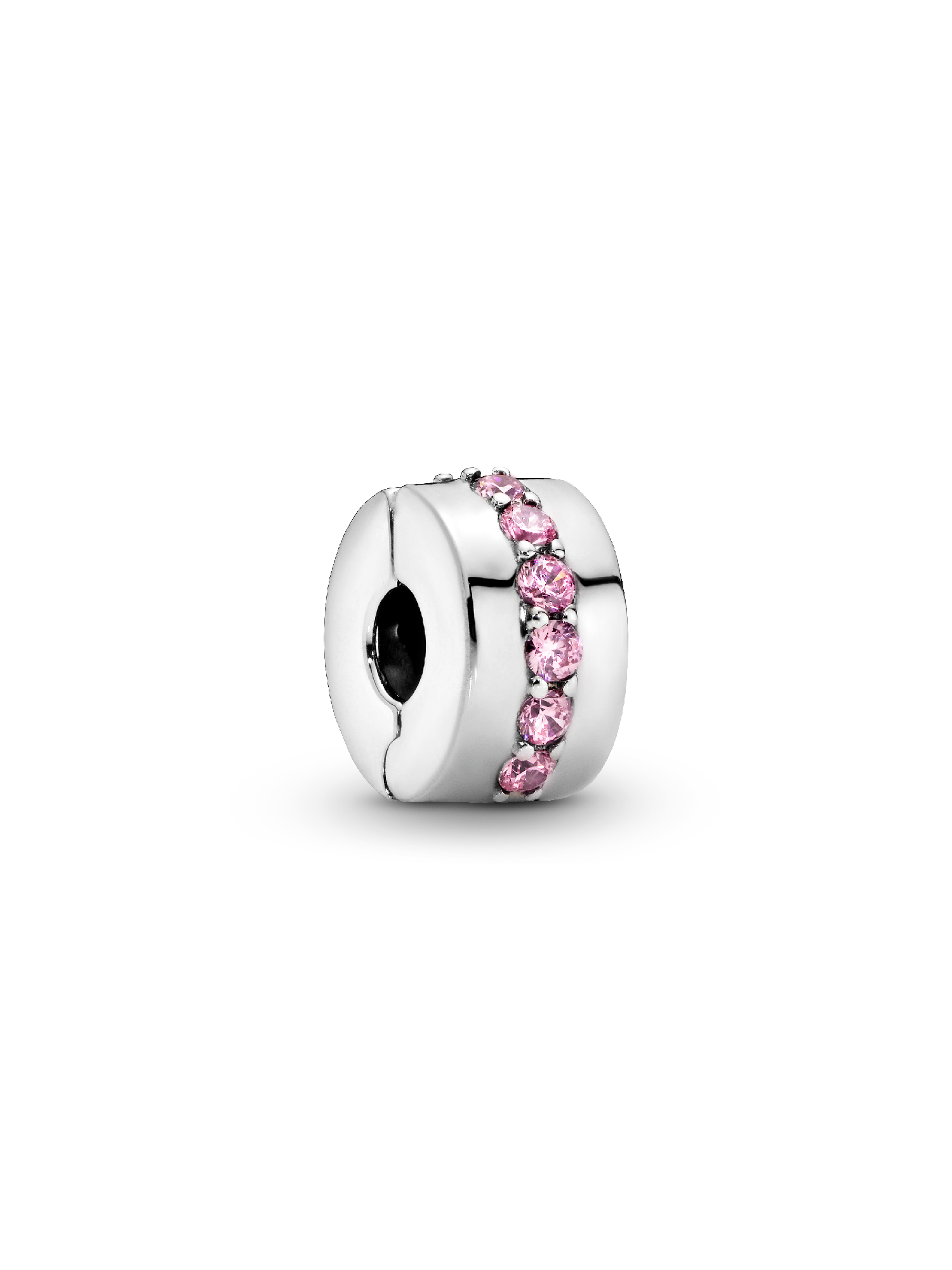 Pink Sparkling Row Clip Bedel