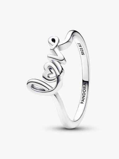 Bague Amour Manuscrit