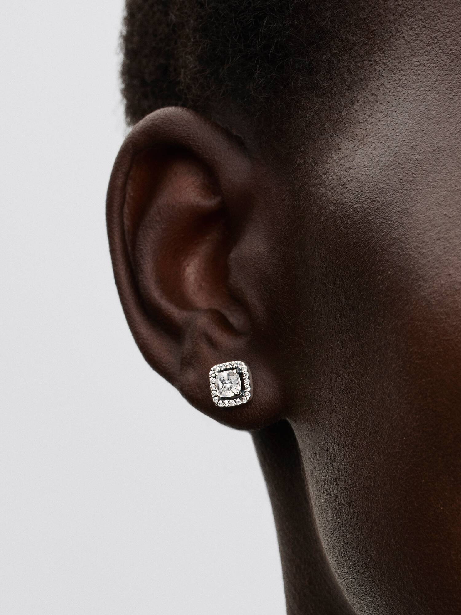 Clous d'Oreilles Halo Scintillants