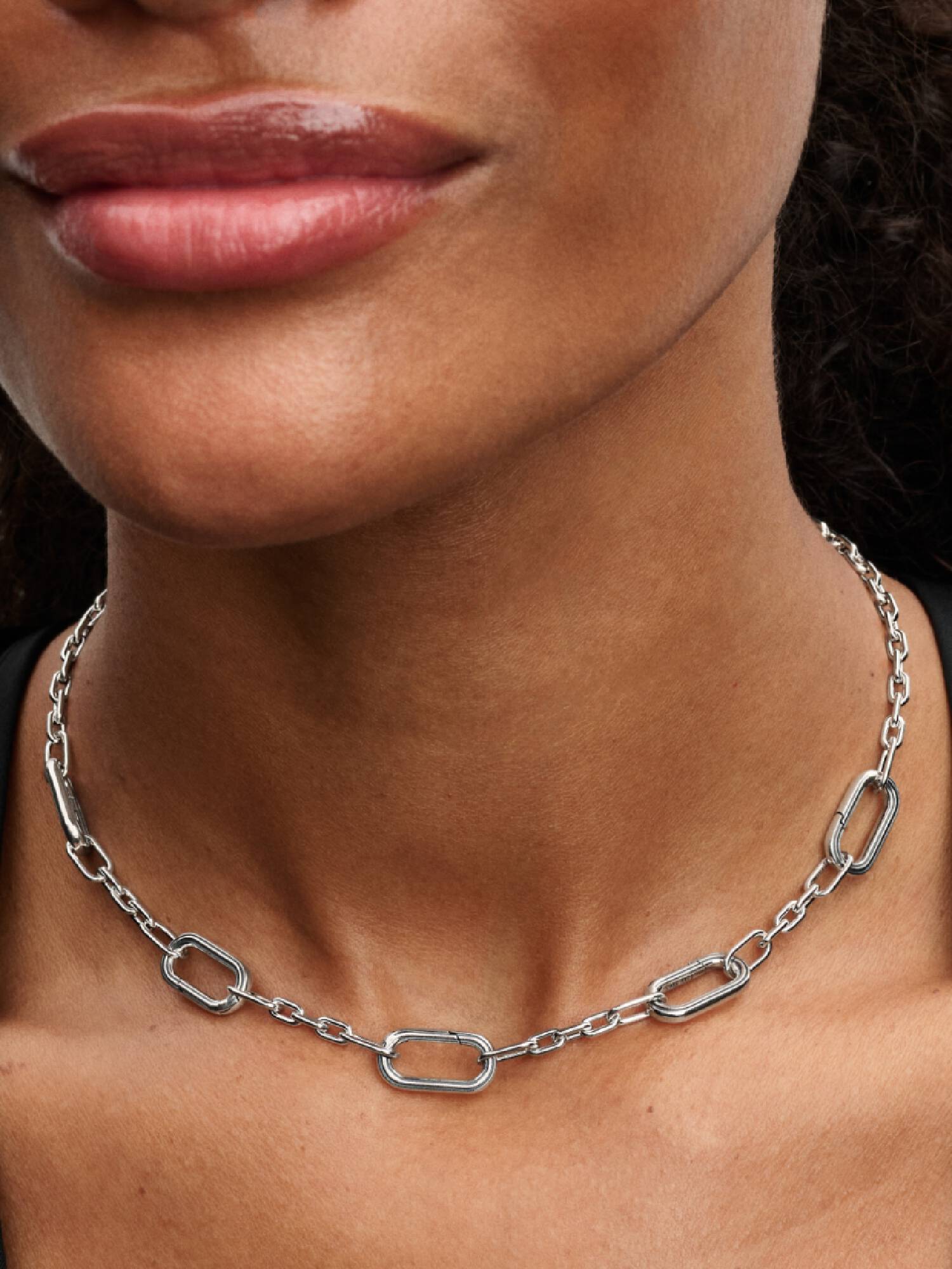 Collier Chaîne à Cinq Maillons
