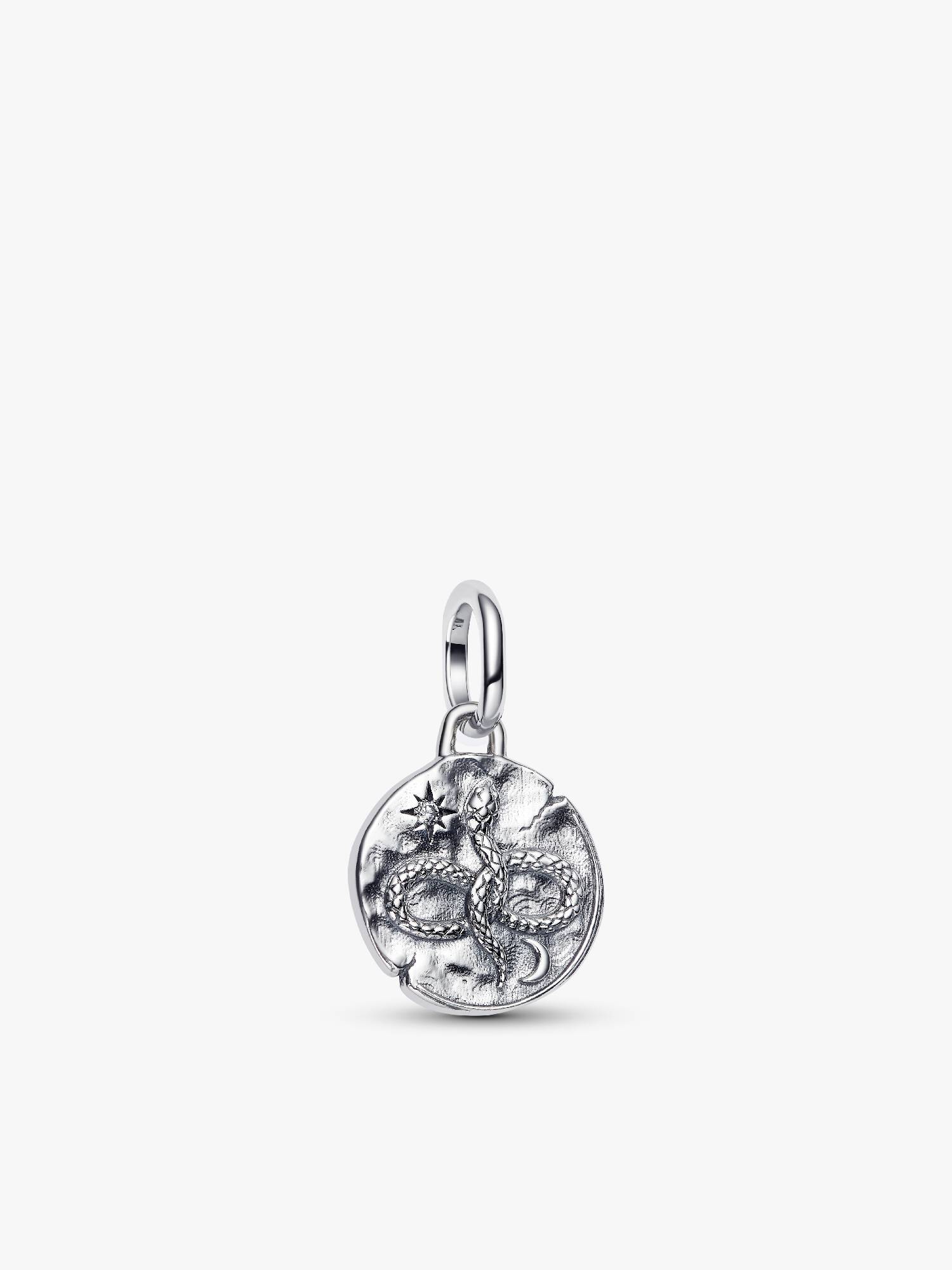 Charm Médaillon Serpent Infini