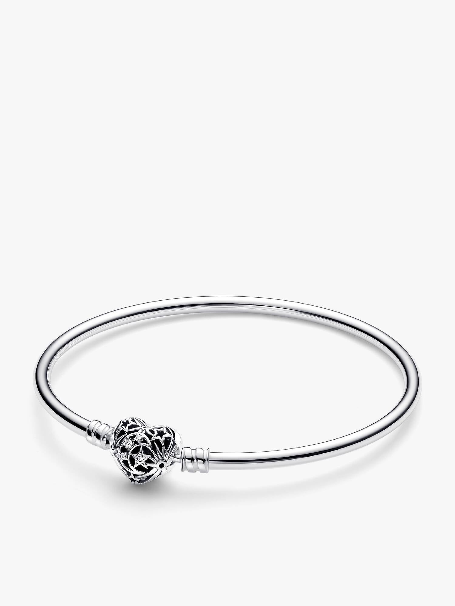 Kosmische bangle met hartsluiting