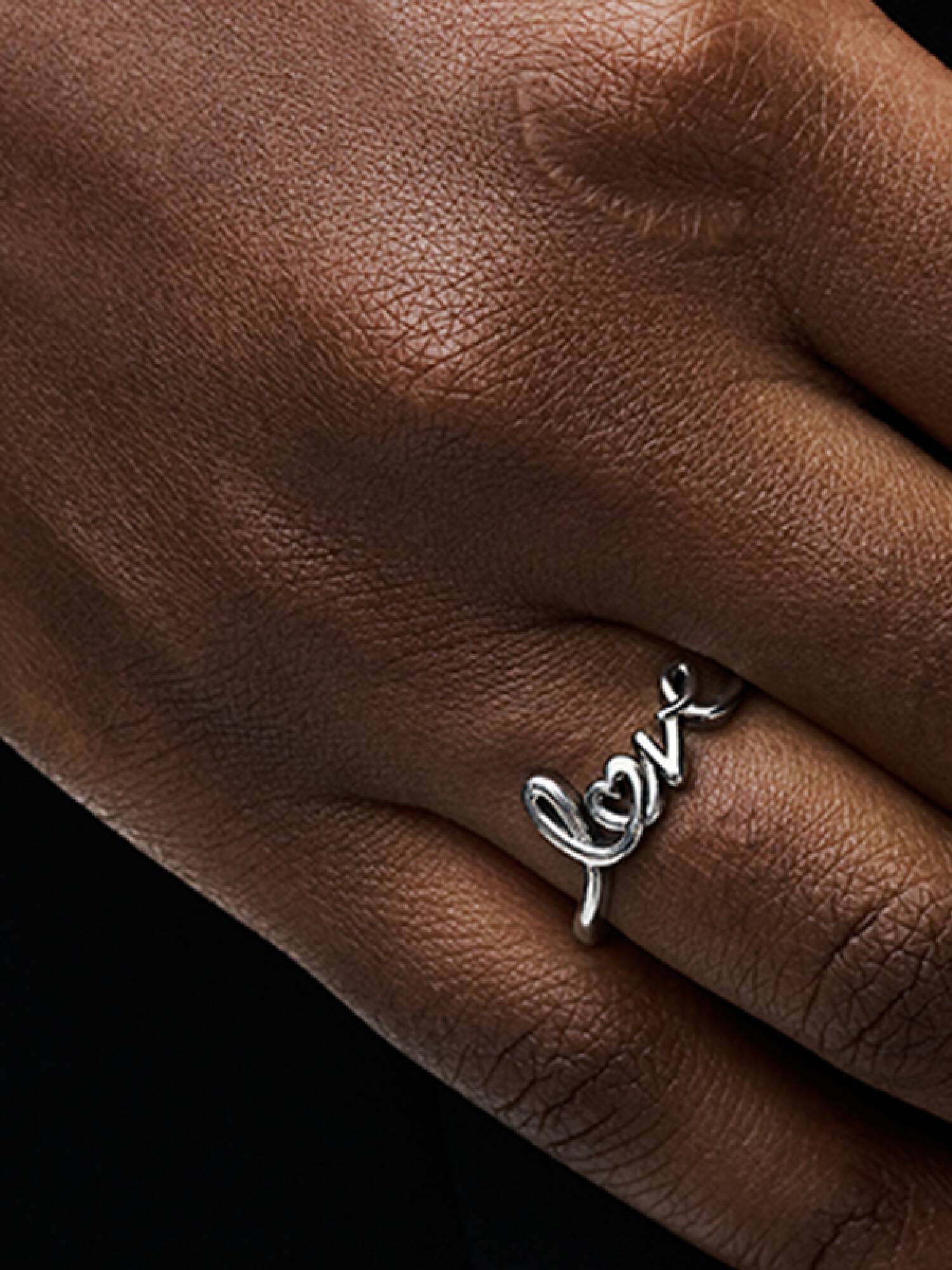 Bague Amour Manuscrit