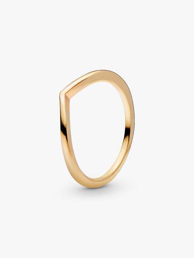 Bague Chevron Polie